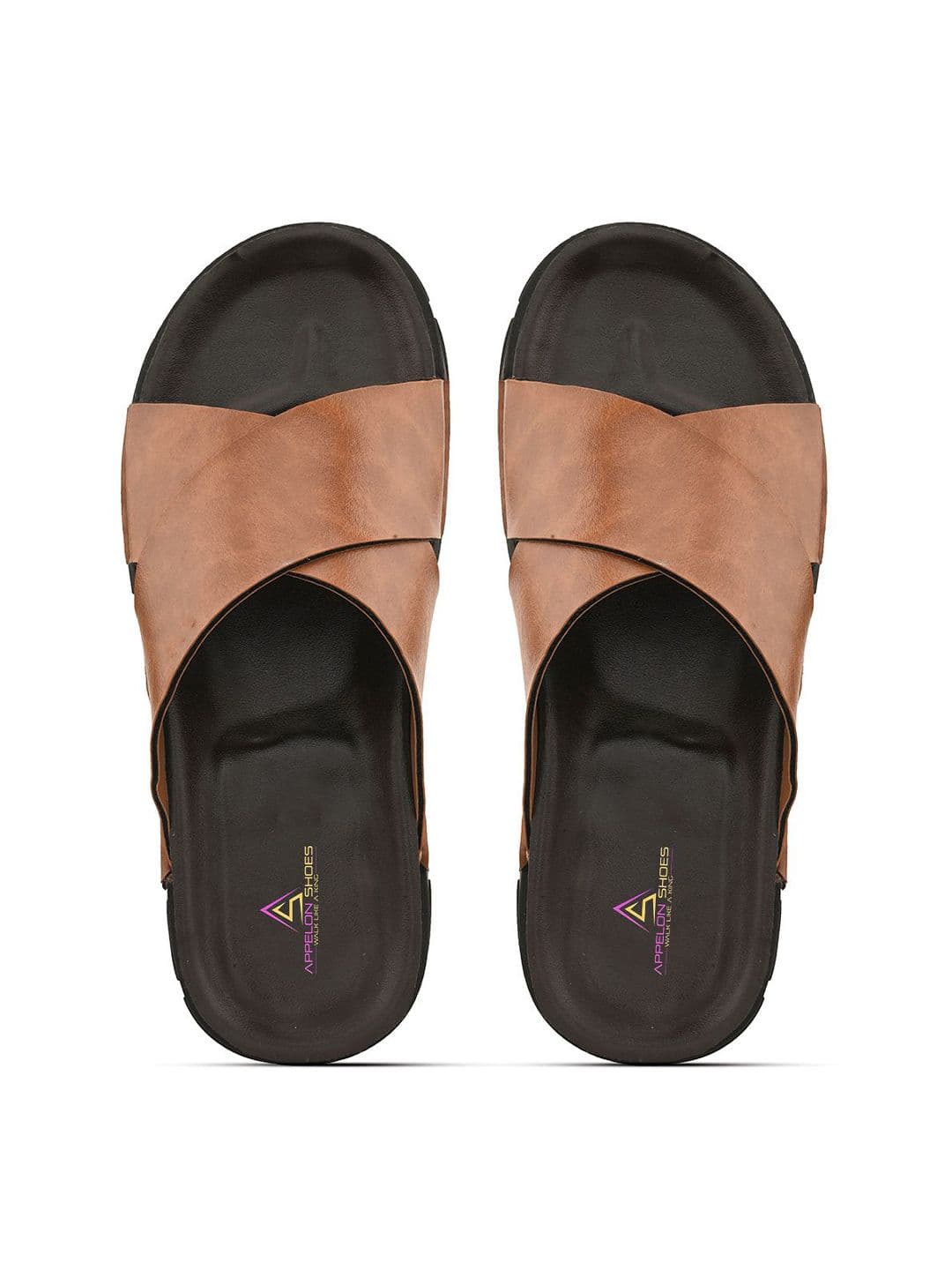 Appelon Men Casual Leather Comfort Sandals thumbnail 6