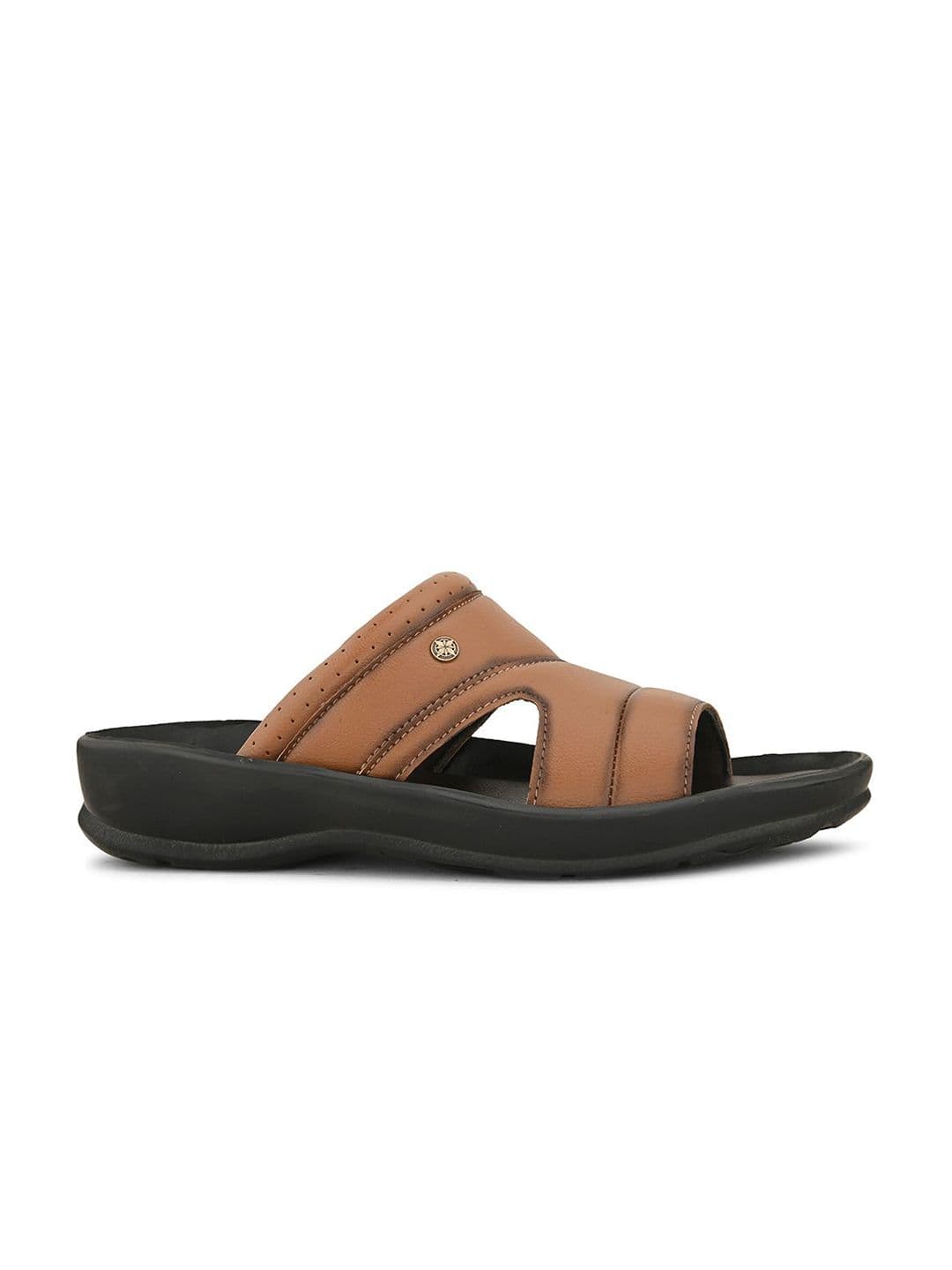 Appelon Men Solid Slip On Comfort Sandals thumbnail 7