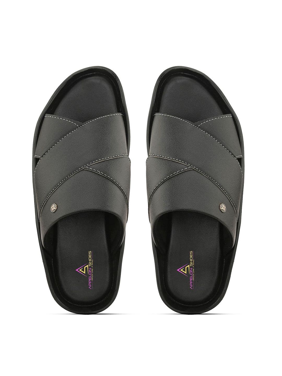 Appelon Men Casual Leather Comfort Sandal thumbnail 5