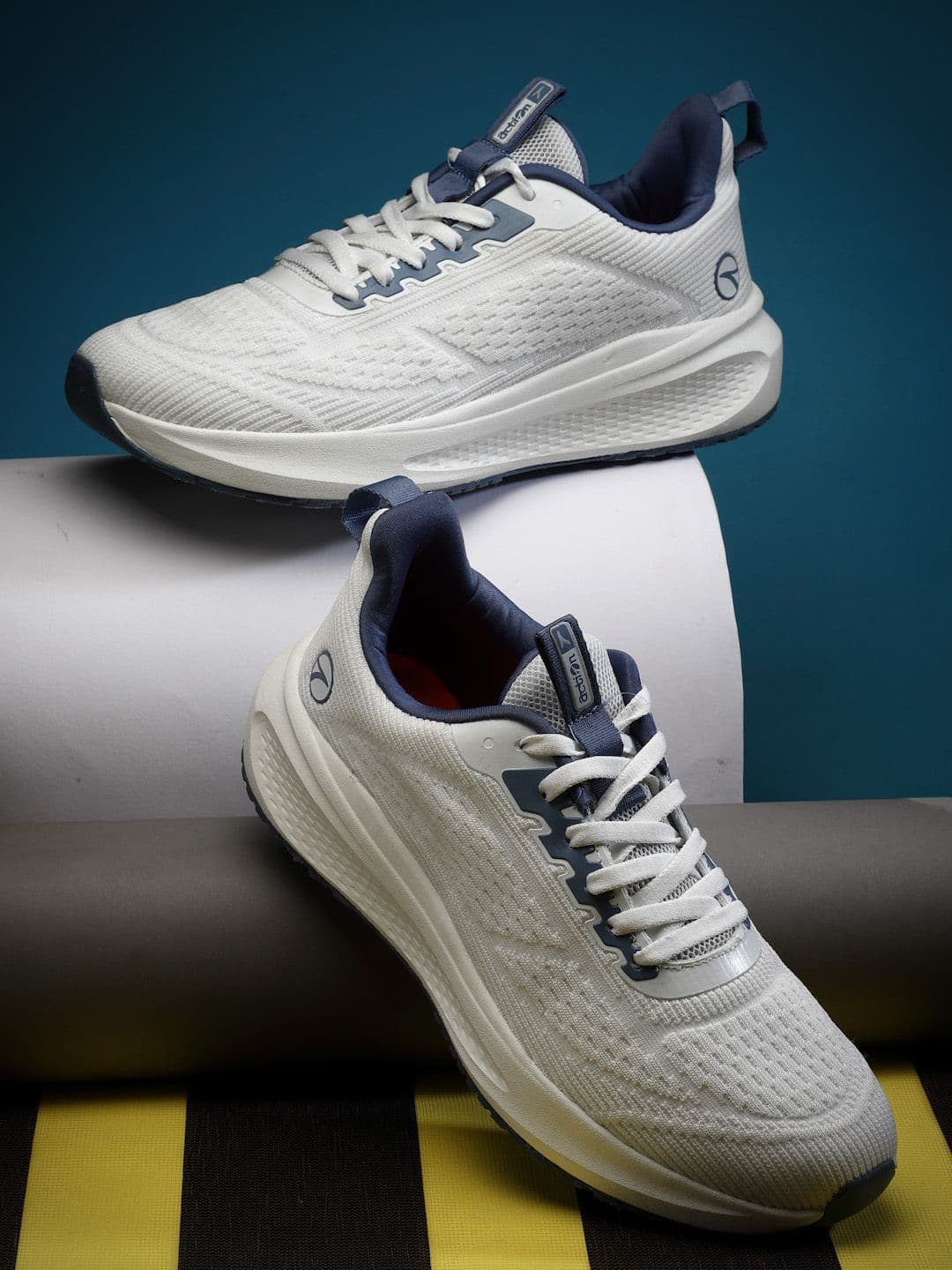 Action BULLET Men Mesh Running Non-Marking Lace-Ups Shoes - view 1