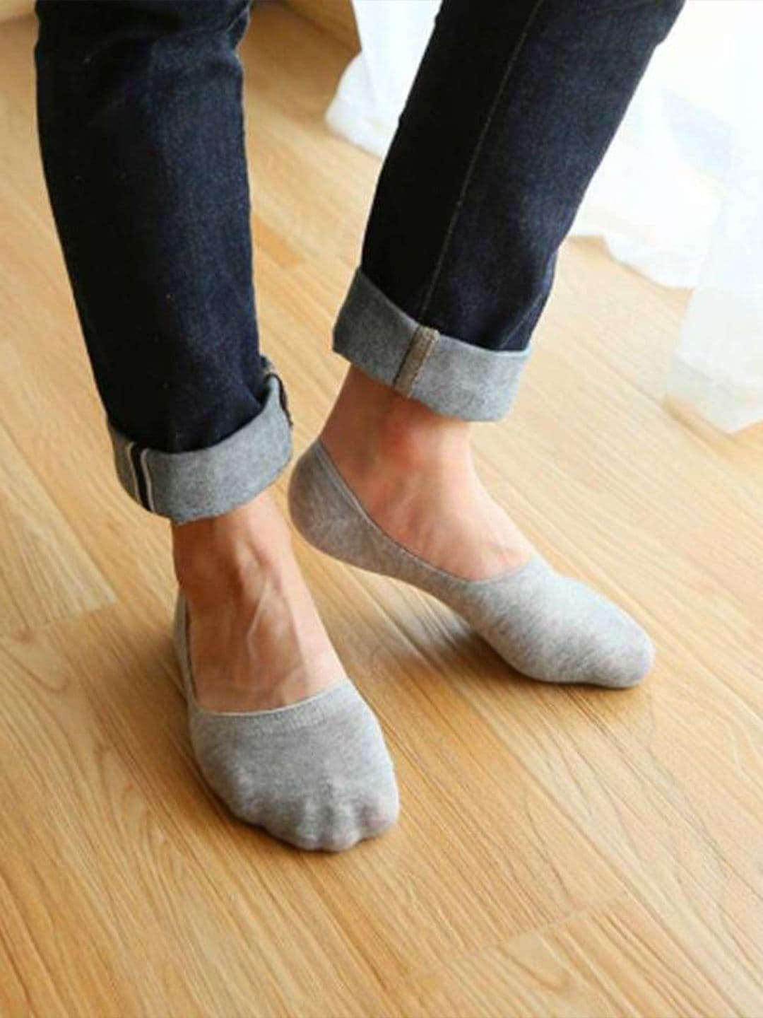 MJE Pack Of 5 Shoe Liners Socks thumbnail 5