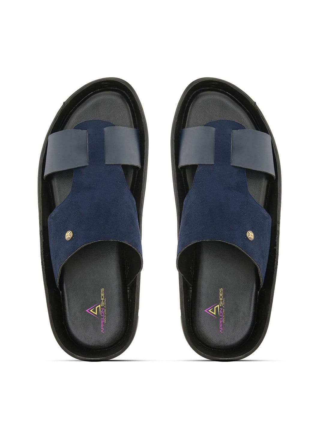 Appelon Men Synthetic Leather Comfort Sandals thumbnail 6