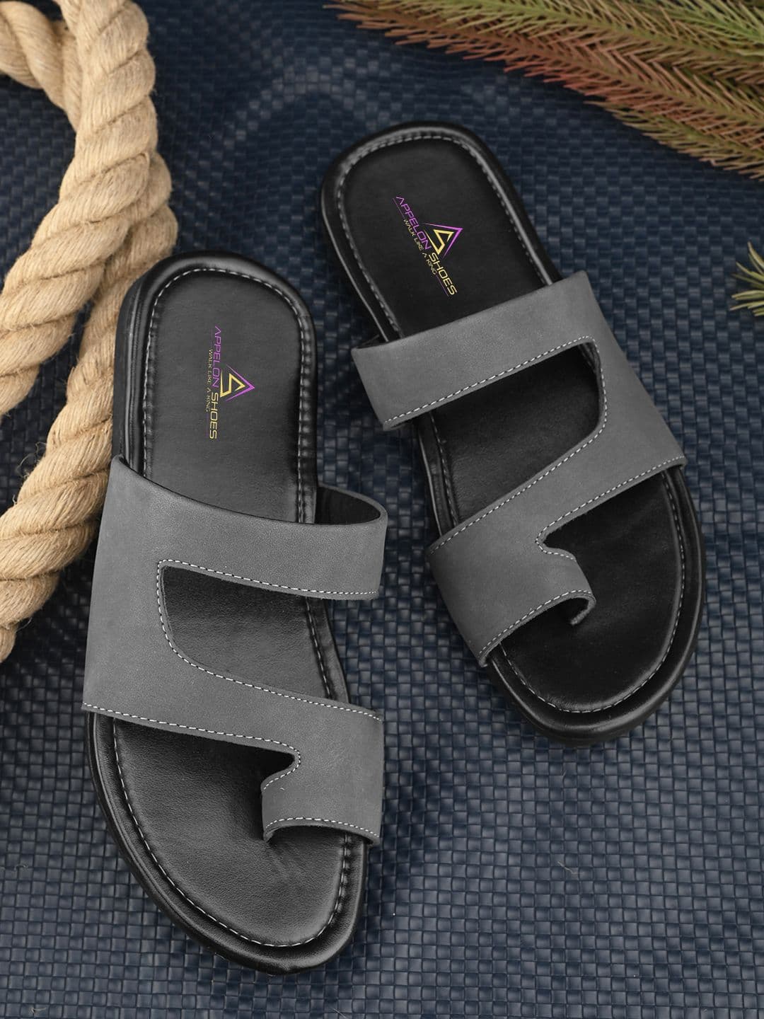 Appelon Men Synthetic Leather Comfort Sandals - view 1