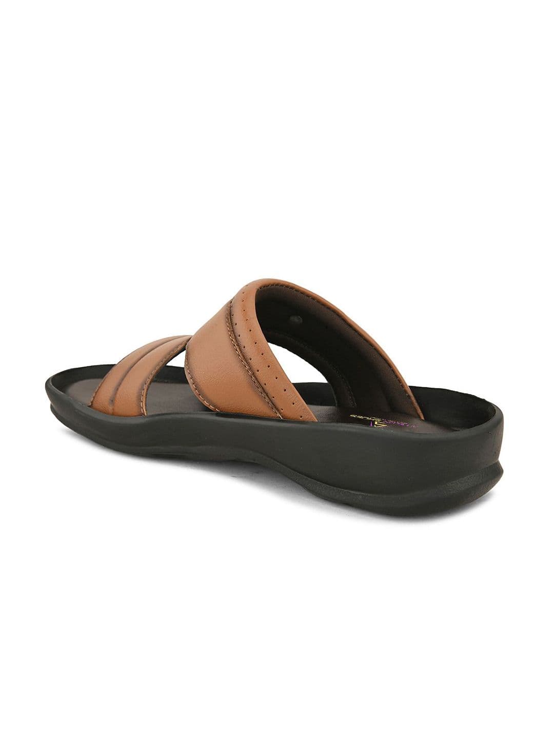 Appelon Men Solid Slip On Comfort Sandals thumbnail 2