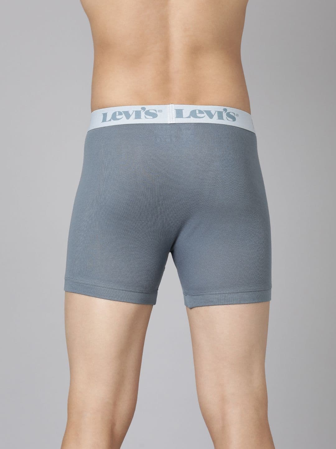Levis Levi's Men Pack of 2 Pure Cotton Long Length Ultrasoft Waistband Trunk thumbnail 4