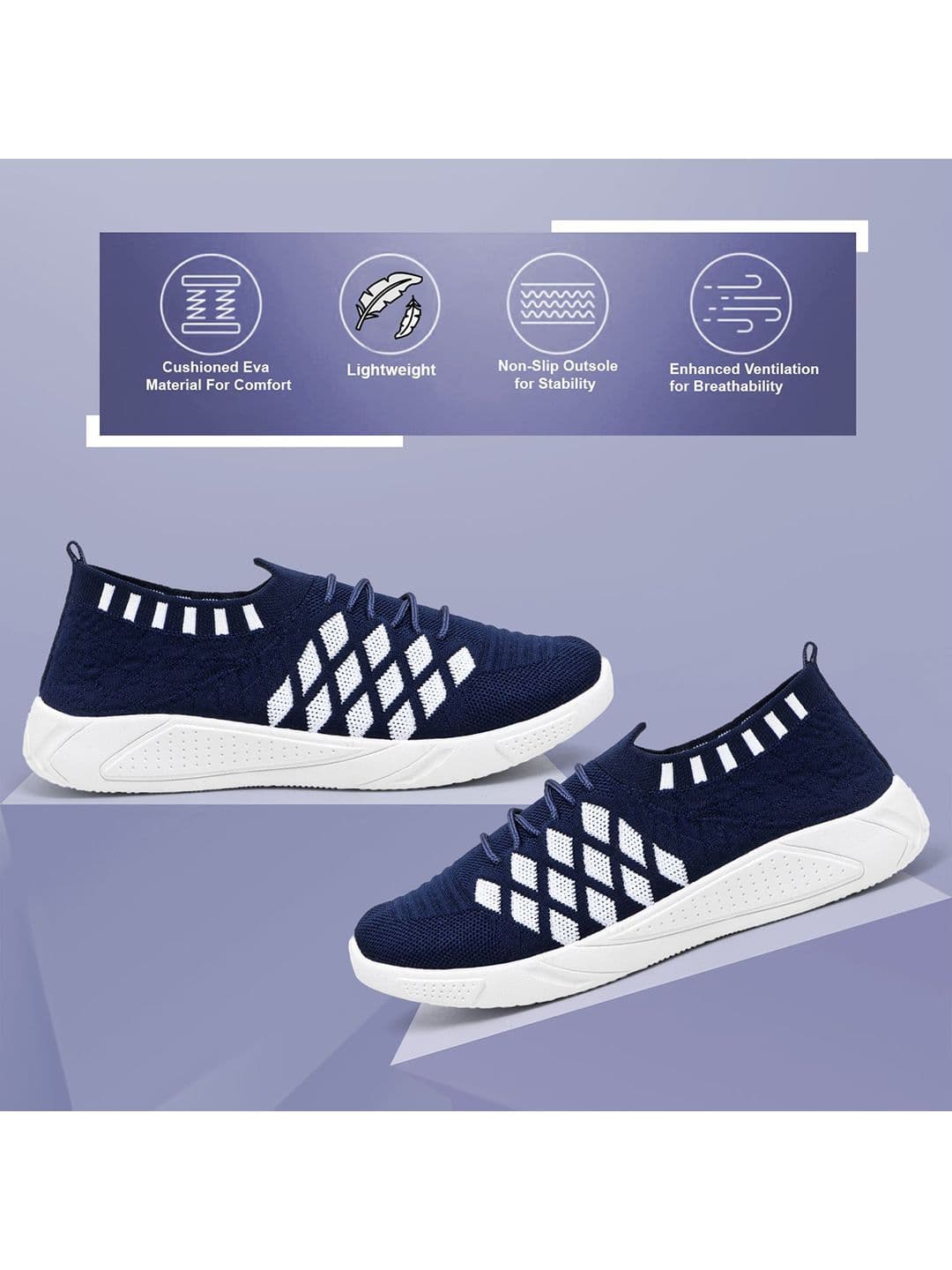 FLIPJONES Women Mesh Running Non-Marking Shoes thumbnail 4