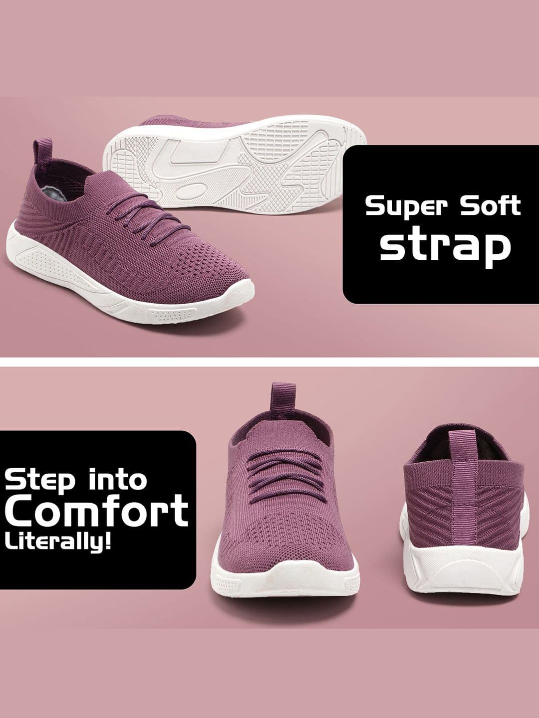 FLIPJONES Women Mesh Running Non-Marking Slip-On Shoes thumbnail 3