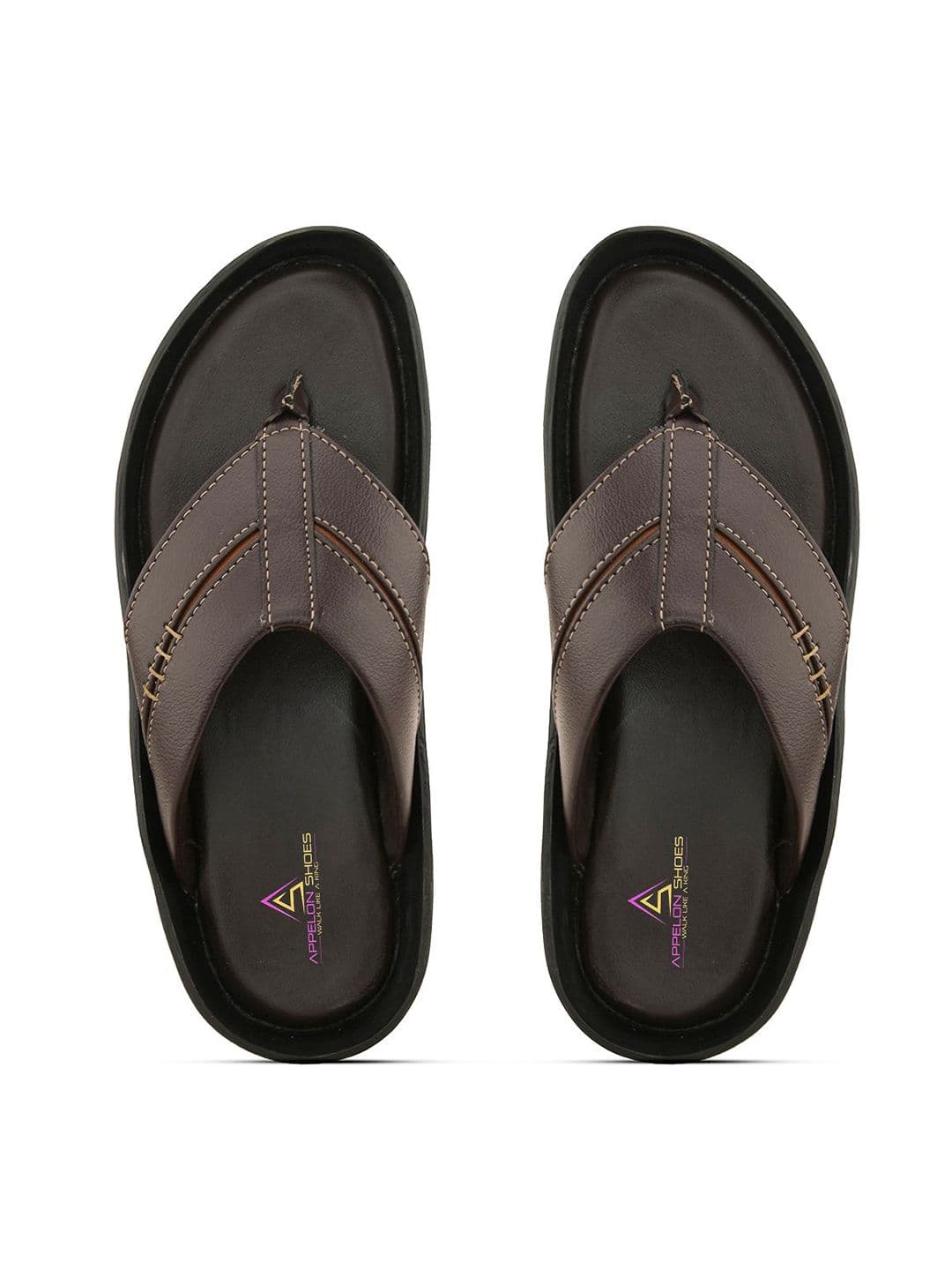Appelon Men Synthetic Leather Comfort Sandals thumbnail 3