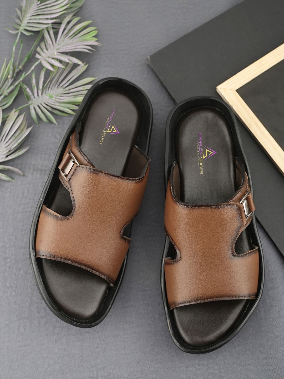 Appelon Men Synthetic Leather Comfort Sandals - view 1