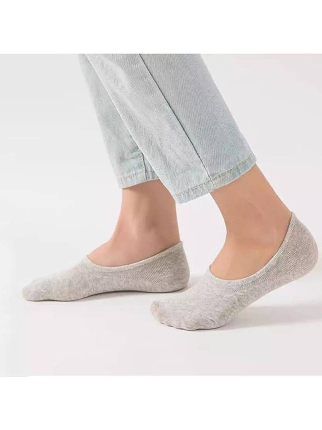 MJE Pack Of 5 Shoe Liners Socks thumbnail 4
