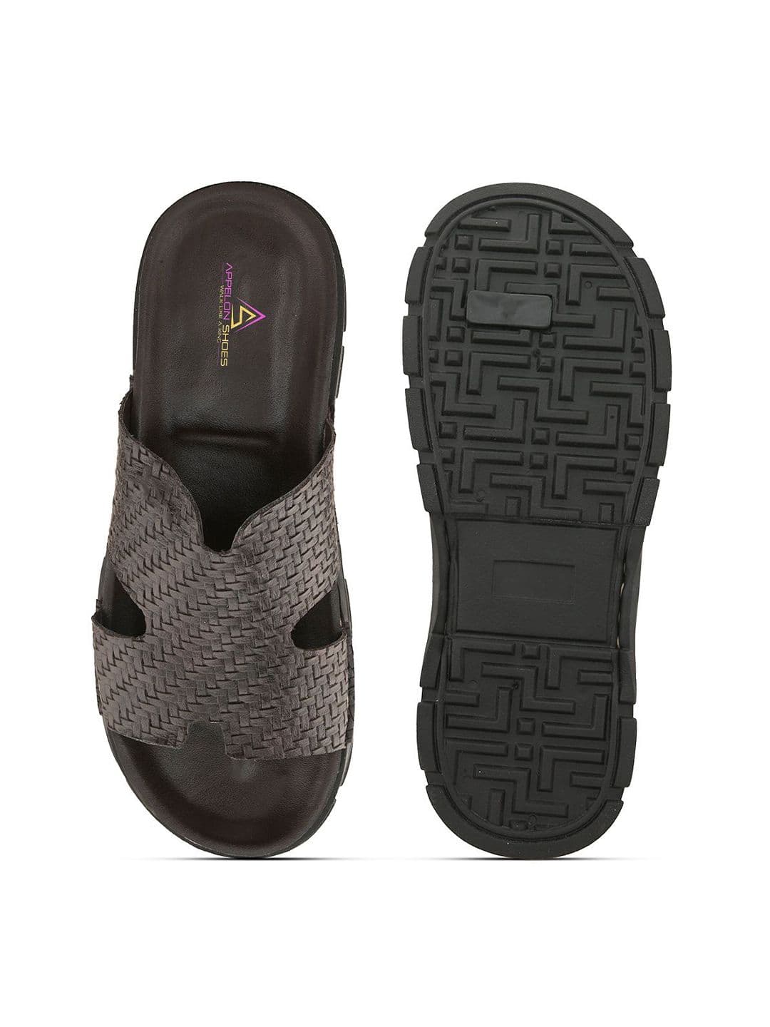 Appelon Men Textured Comfort Sandals thumbnail 2