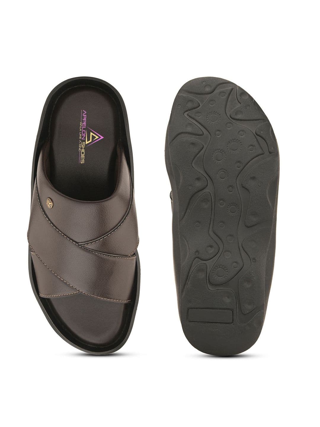 Appelon Men Open Toe Slip-On Comfort Sandals thumbnail 7