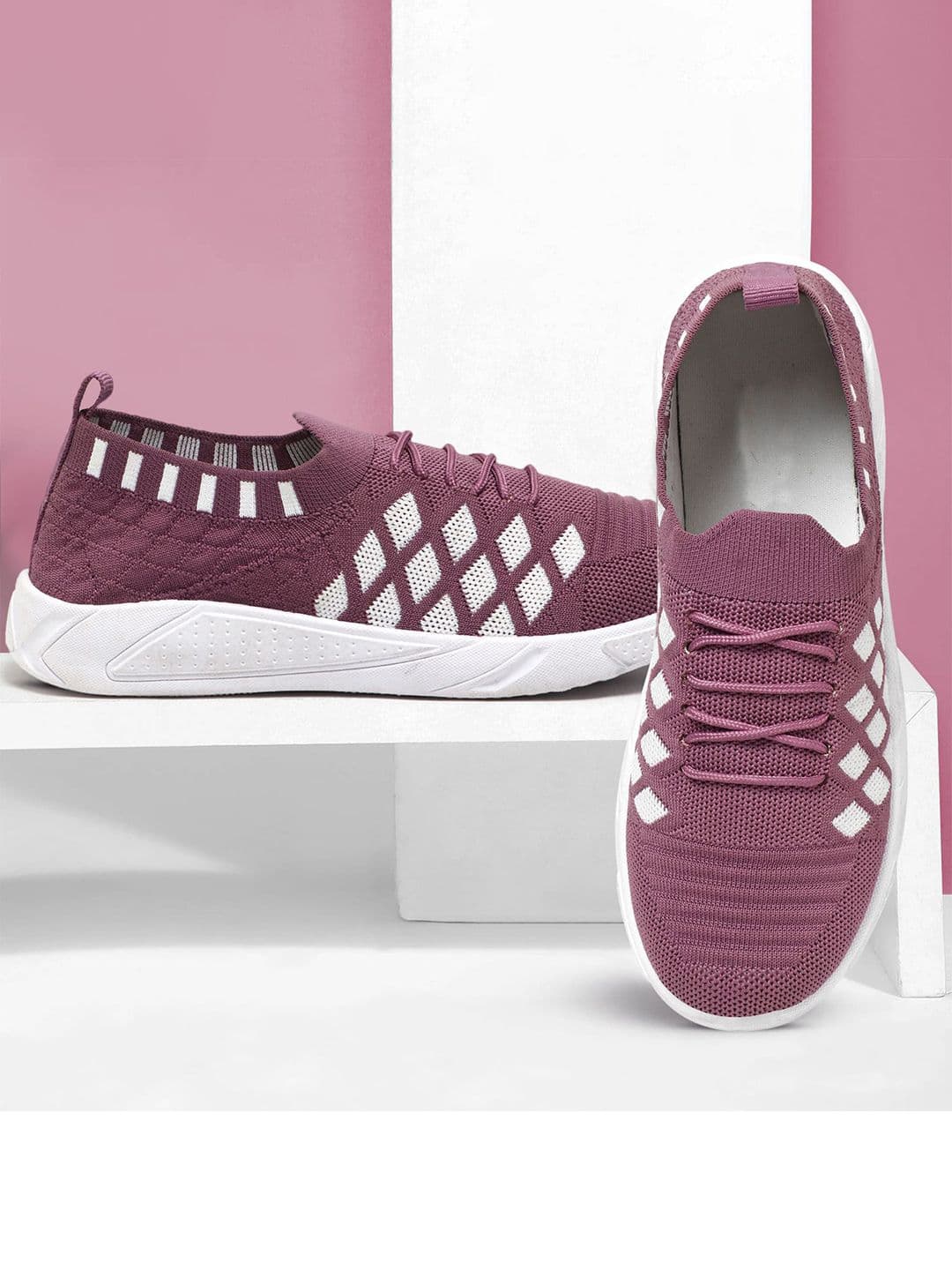 FLIPJONES Women Mesh High-Top Running Non-Marking Shoes - view 1