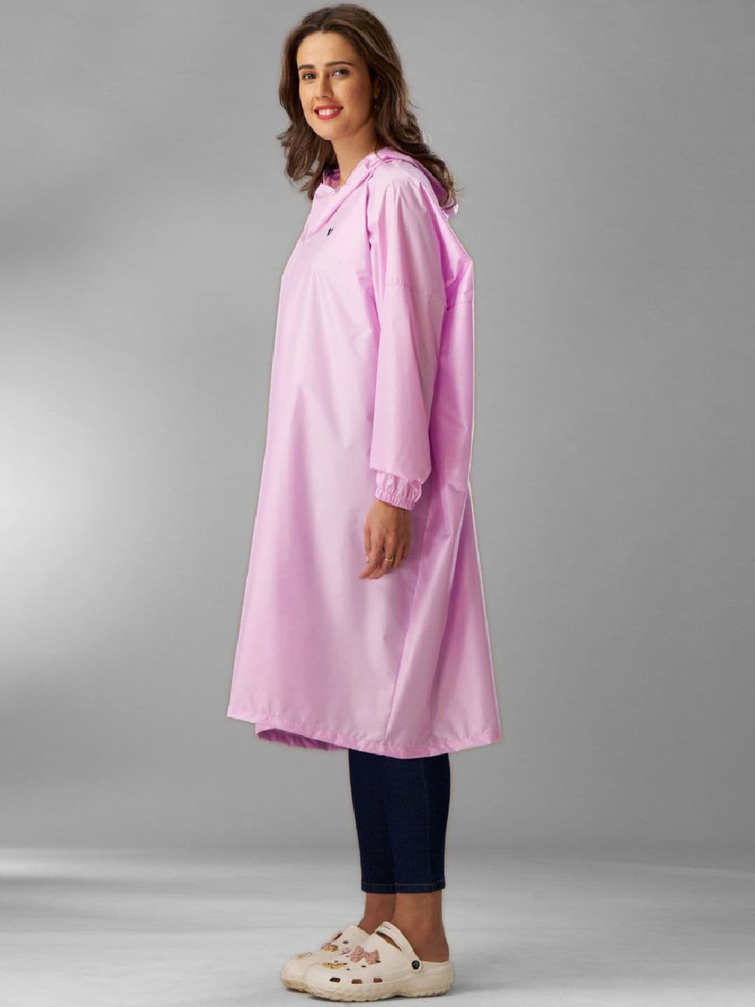 Zeel Self-Packable Waterproof Rain Poncho Jacket thumbnail 5