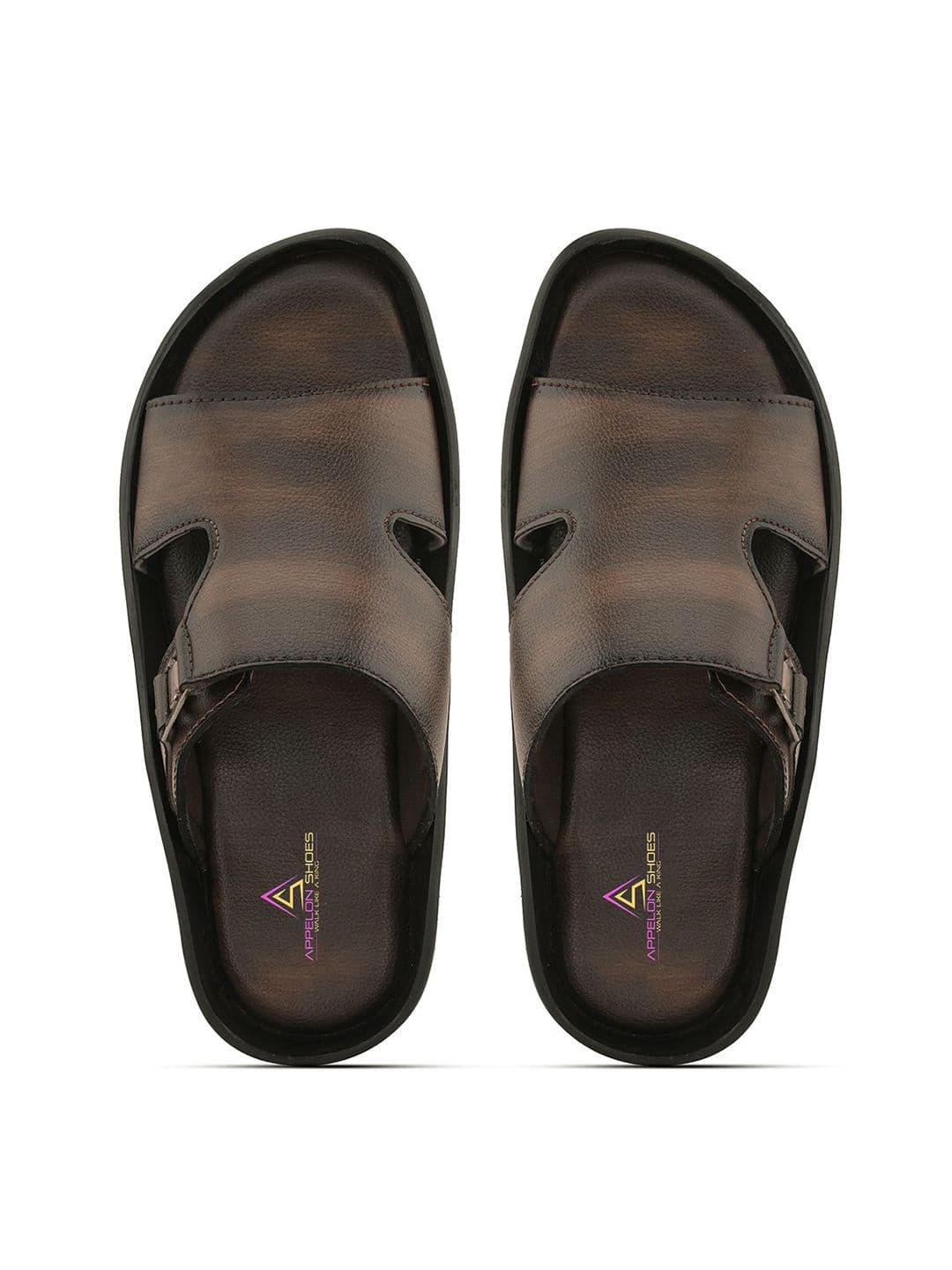 Appelon Men Synthetic Leather Comfort Sandals thumbnail 2