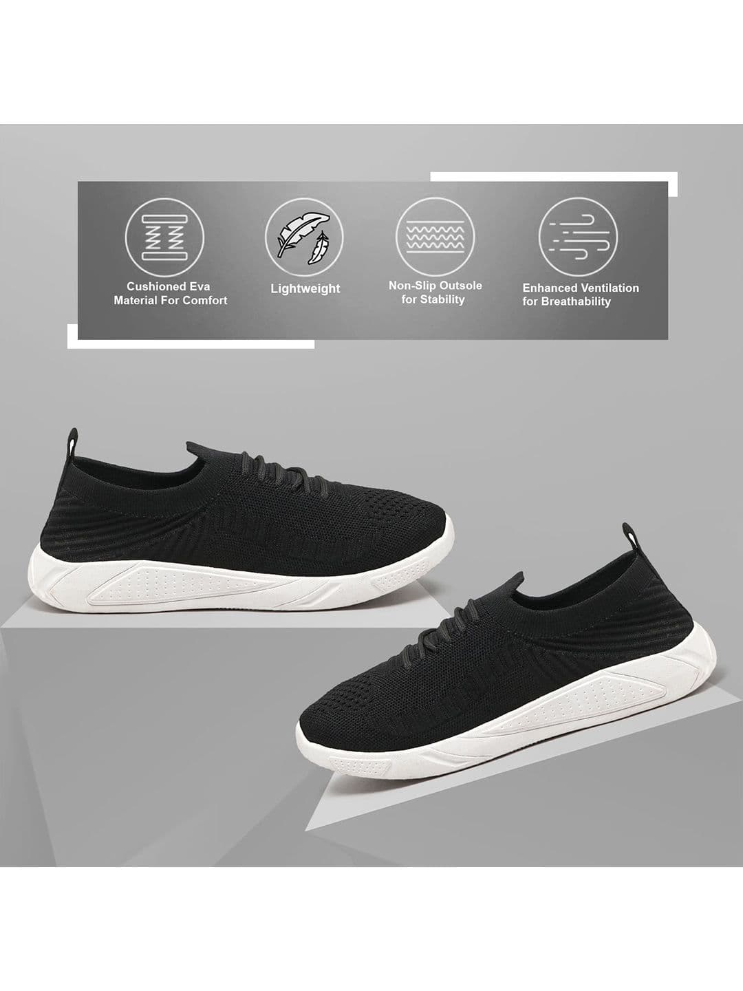 FLIPJONES Women Mesh Running Non-Marking Shoes thumbnail 4