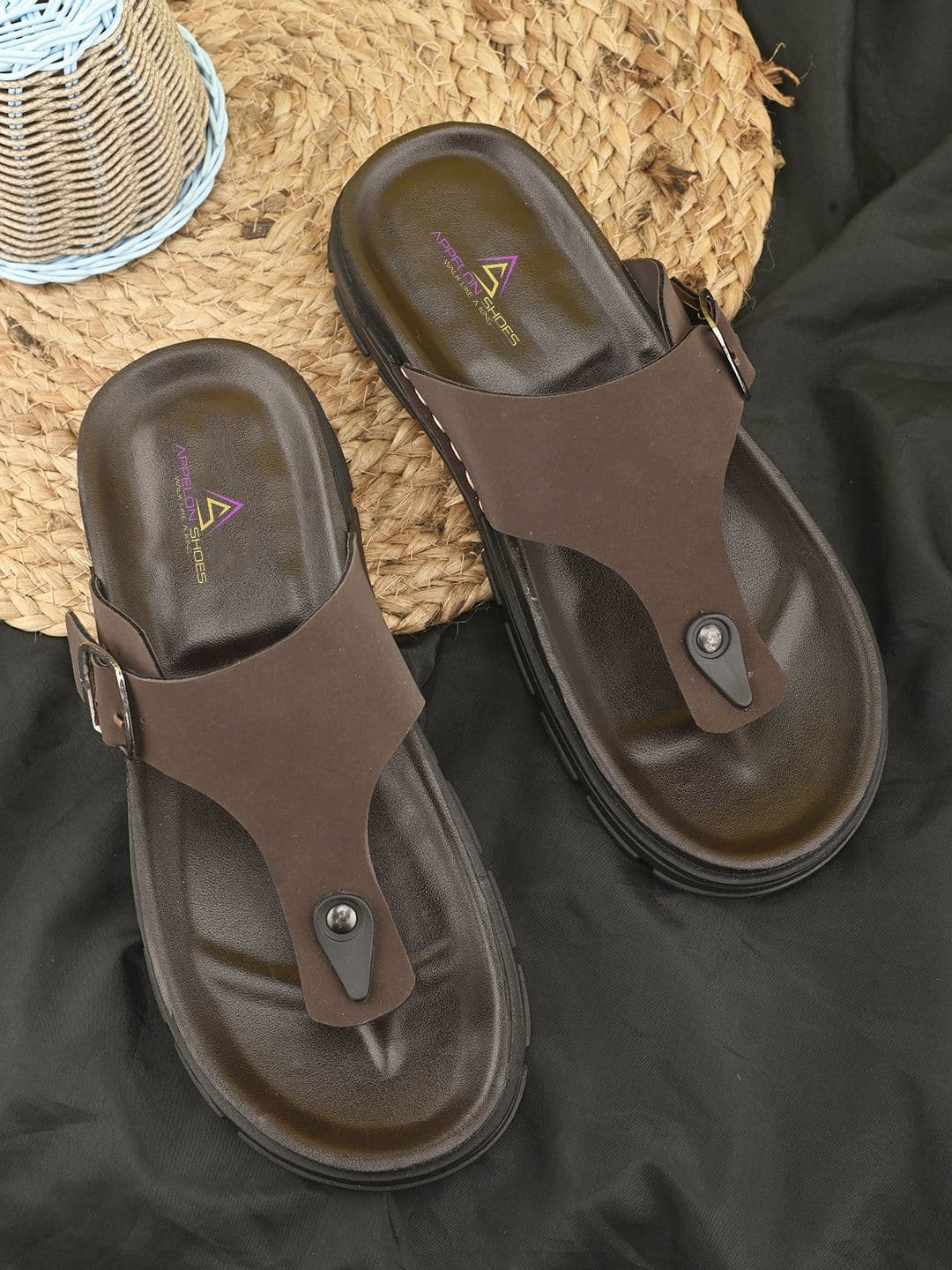 Appelon Men Synthetic Leather Comfort Sandals - view 1