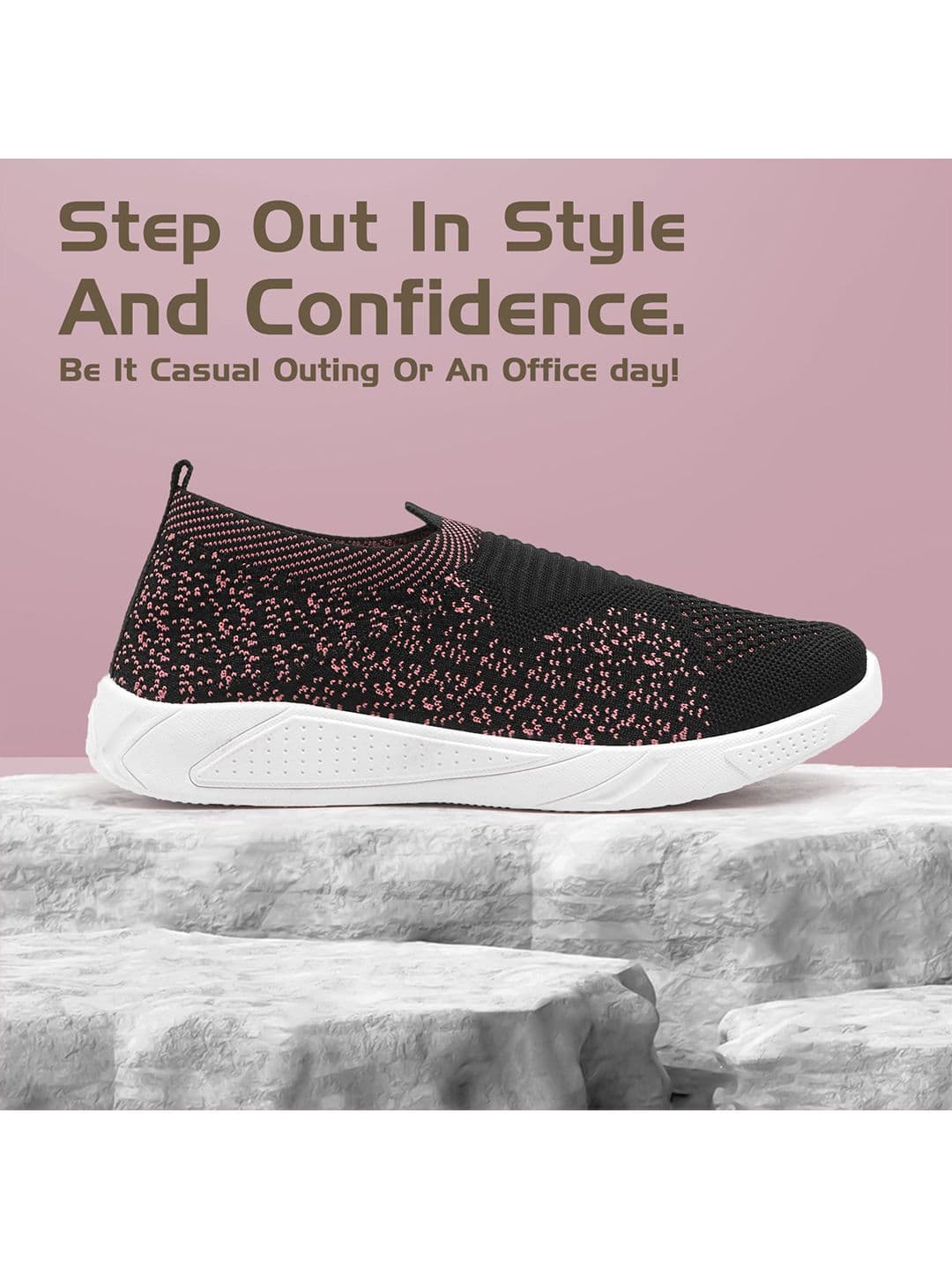 FLIPJONES Women Mesh Running Non-Marking Shoes thumbnail 2