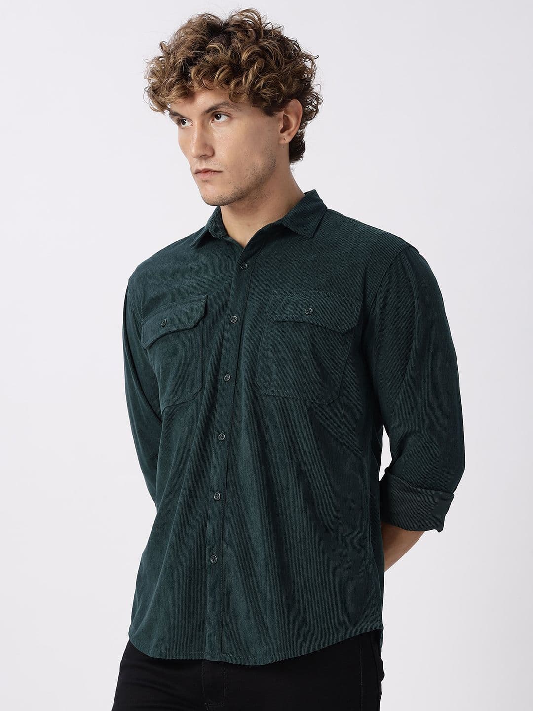 HERE&NOW Regular Fit Vertical Striped Opaque Casual Shirt thumbnail 6