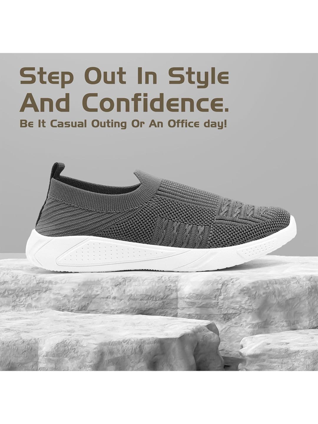 FLIPJONES Women Mesh Flyknit Running Non-Marking Shoes thumbnail 2