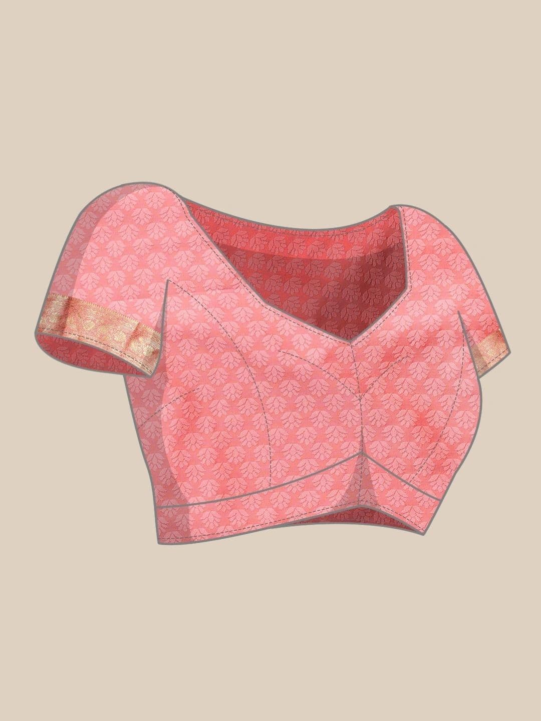 Dhaaga Ghar Woven Design Zari Art Silk Banarasi Saree thumbnail 2