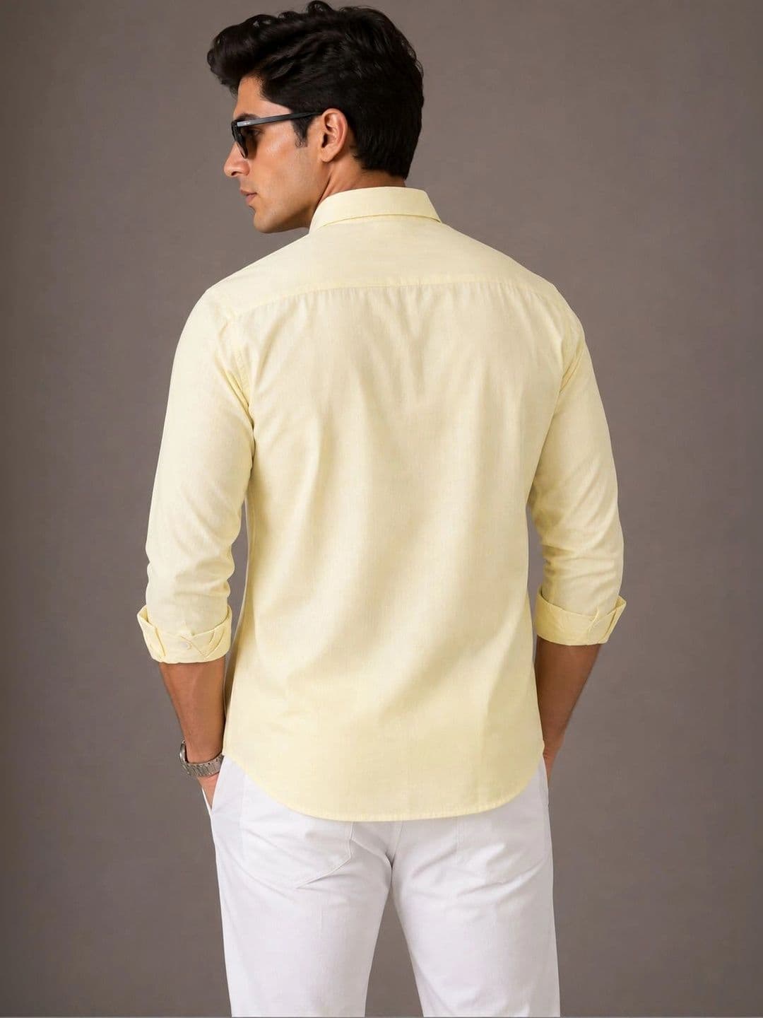 HERE&NOW Men Standard Slim Fit Casual Shirt thumbnail 4
