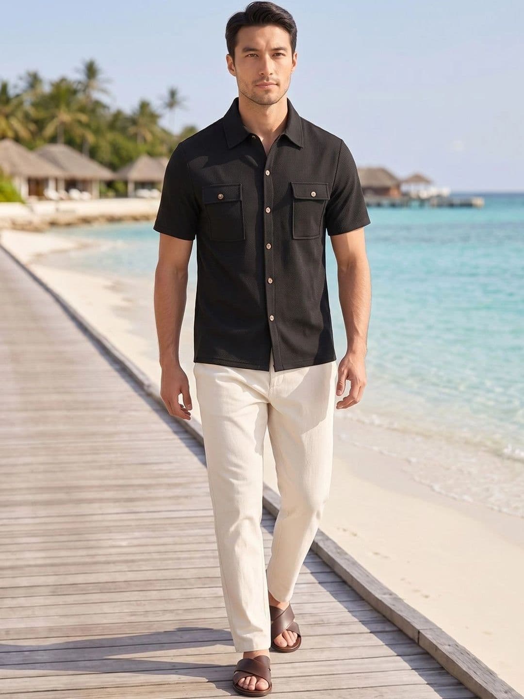 StyleCast x Revolte Men Slim Fit Casual Shirt thumbnail 7