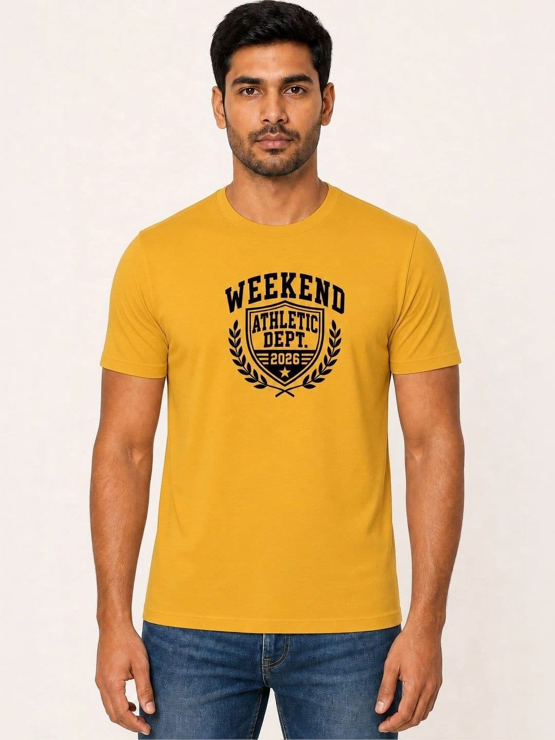 Moda Rapido Men Typography Printed T-shirt - view 1