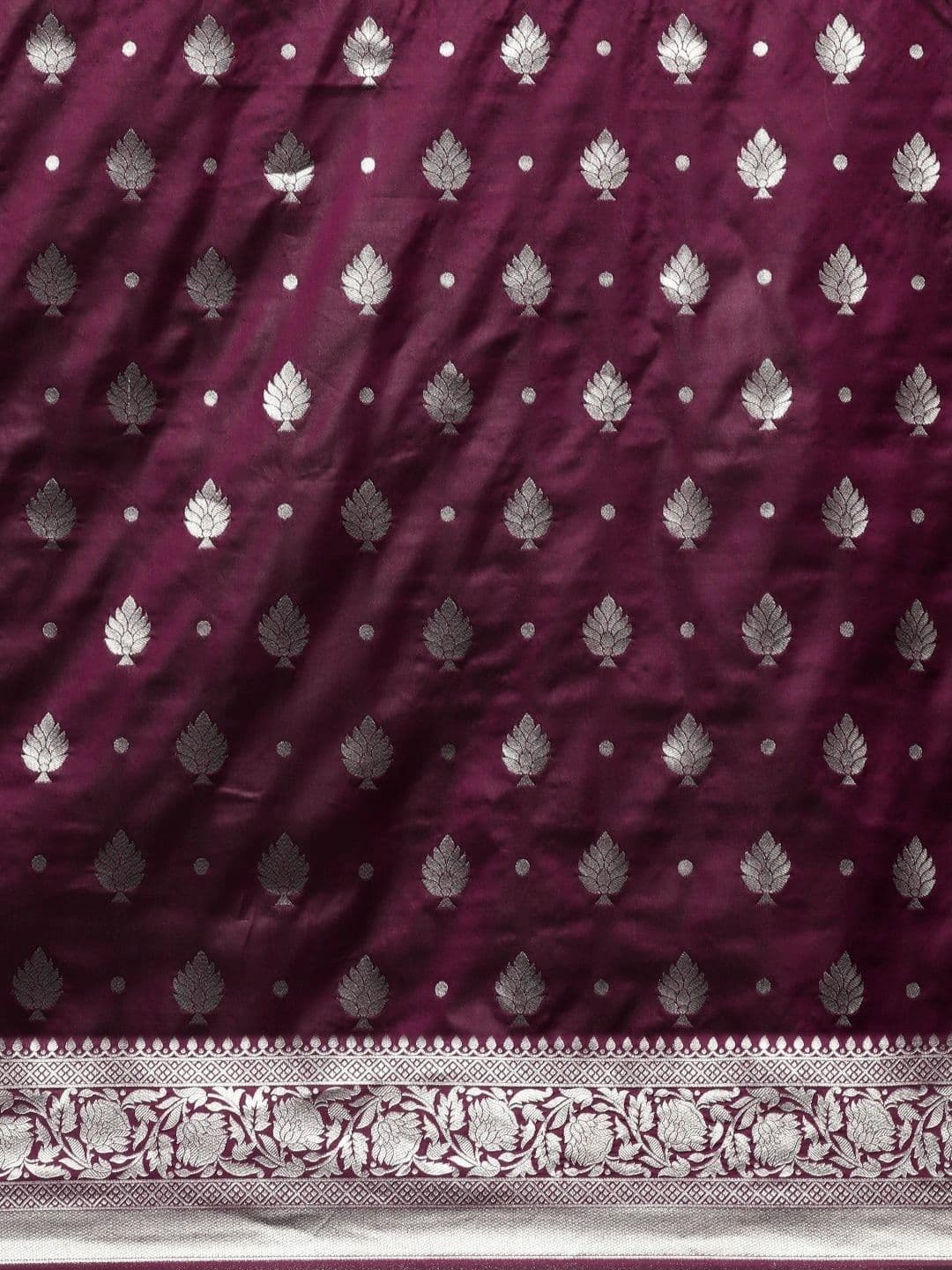 Dhaaga Ghar Woven Design Zari Art Silk Banarasi Saree thumbnail 4