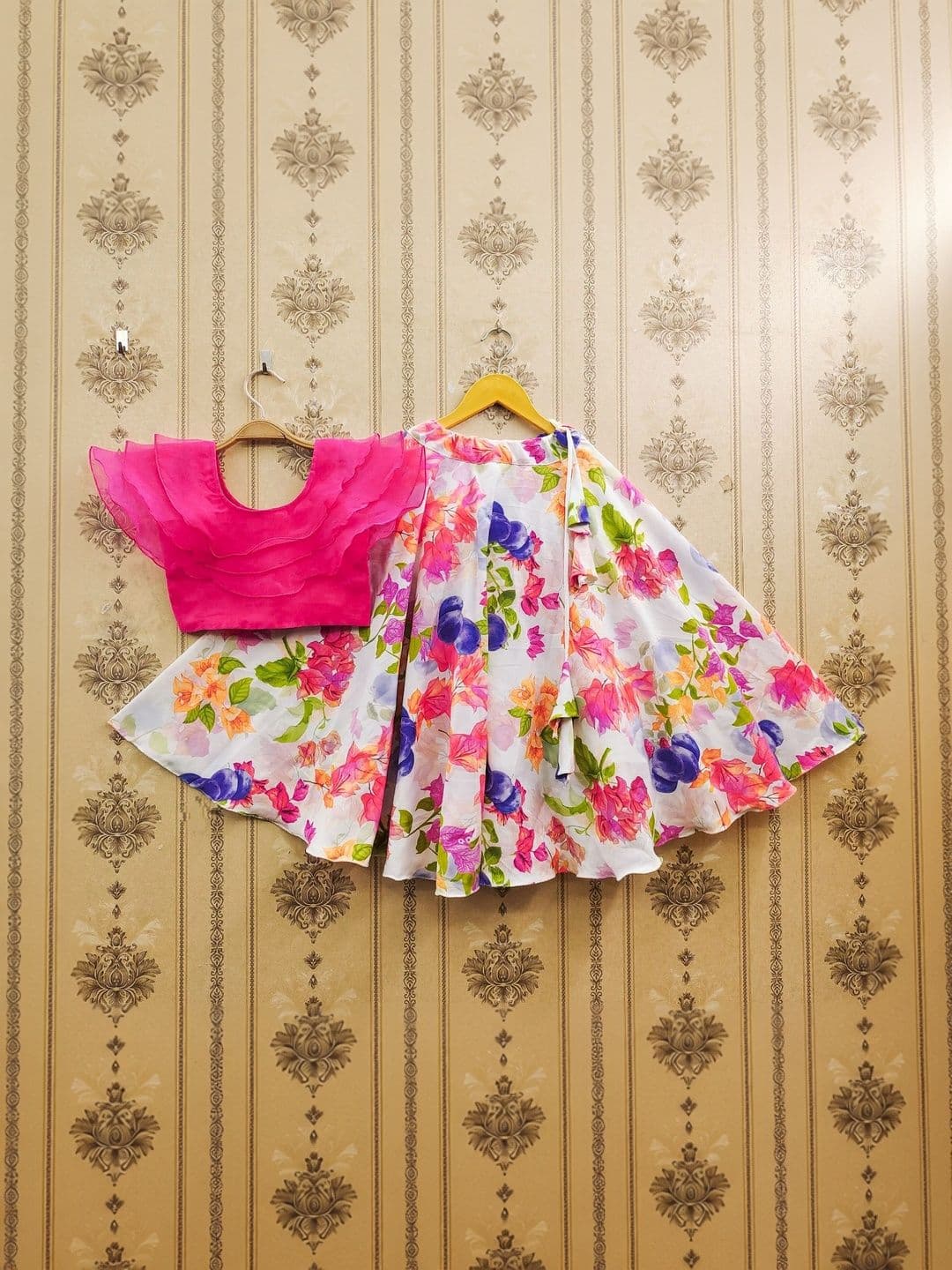 KALINI Girls Ready to Wear Lehenga & thumbnail 4