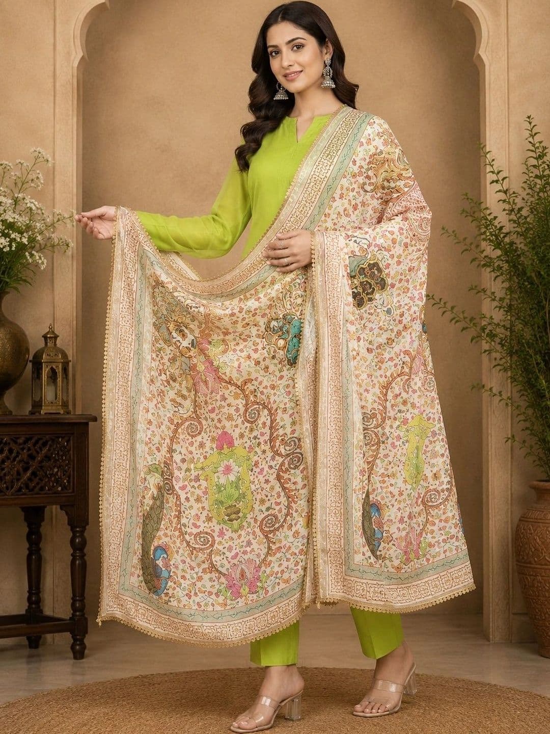 STUTI FASHION Ethnic Motifs Printed Dupatta - view 1
