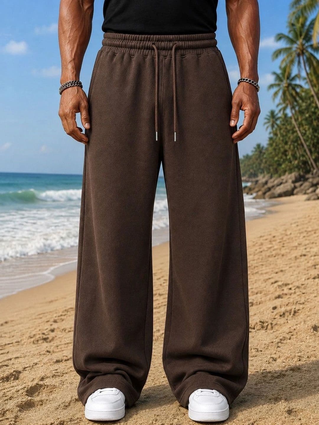 Imsa Moda Men Baggy Track Pants thumbnail 3