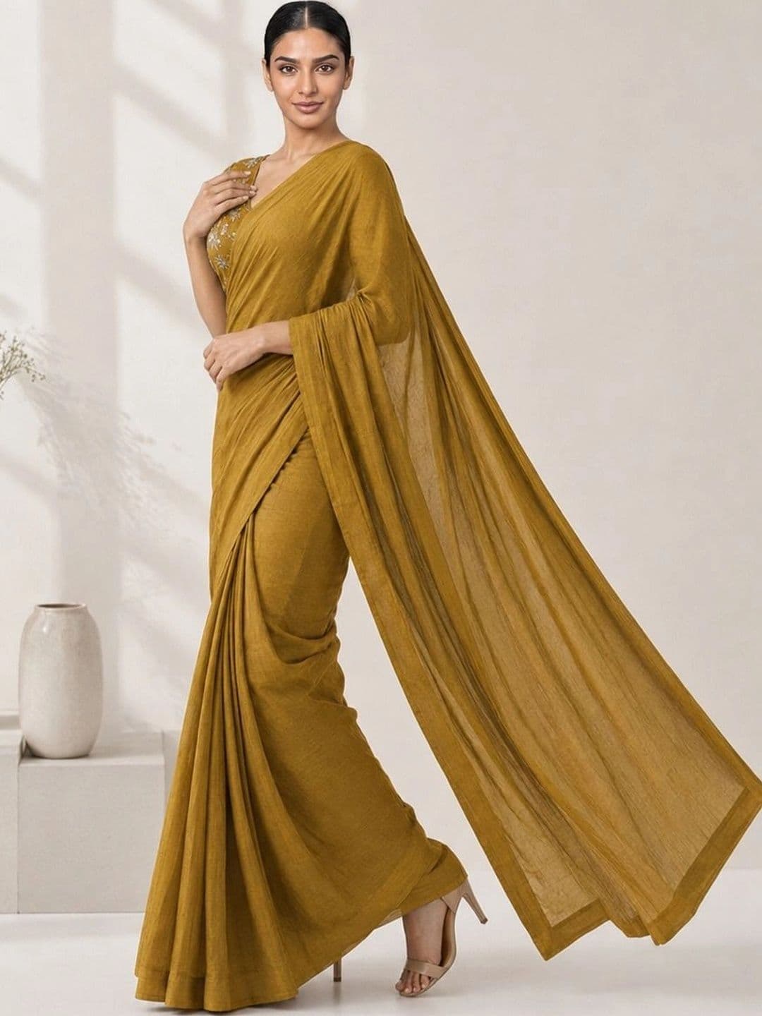 all about you Embroidered Designer Saree thumbnail 6