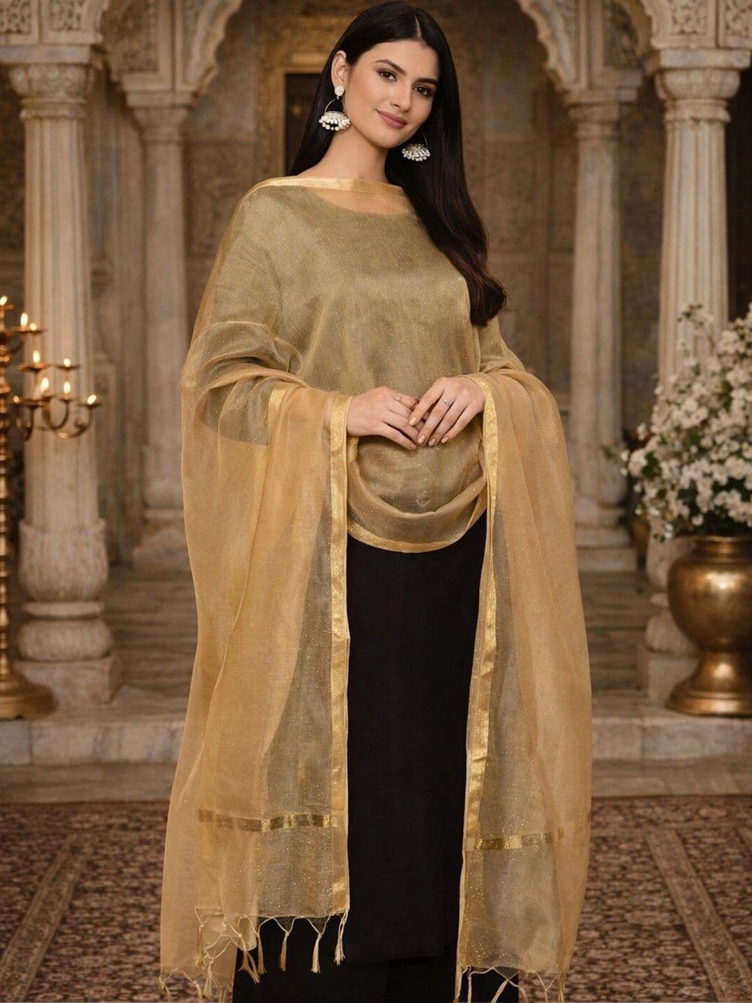 STUTI FASHION Art Silk Dupatta - view 1