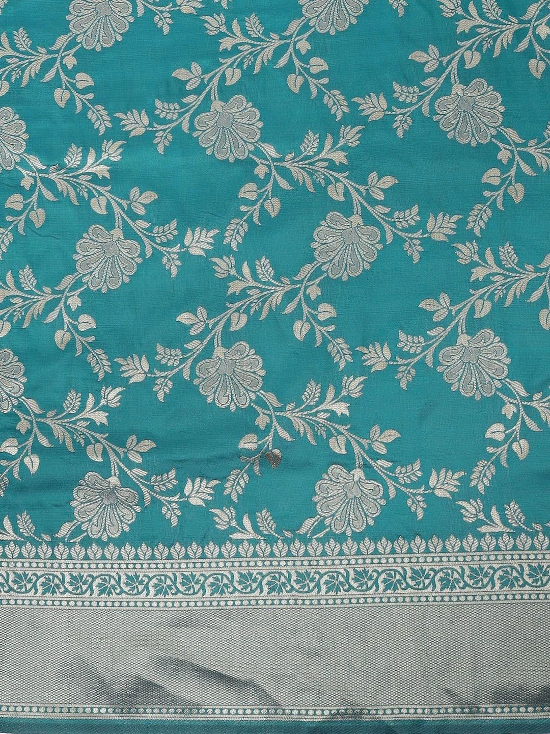Dhaaga Ghar Woven Design Zari Art Silk Banarasi Saree thumbnail 6
