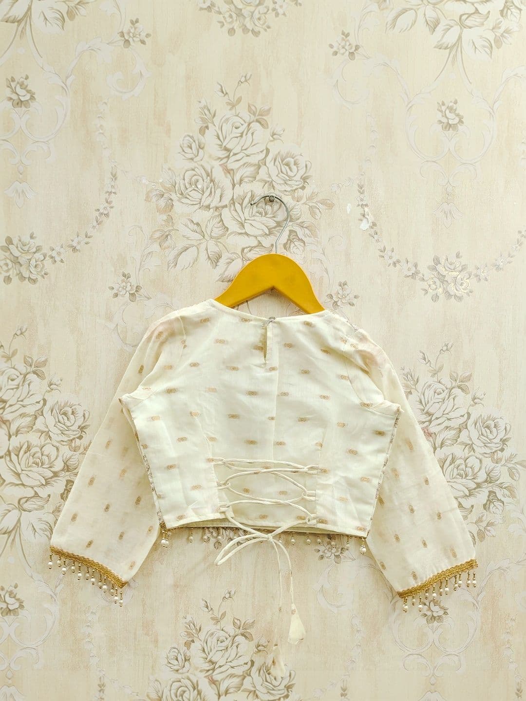 KALINI Girls Embroidered Sequinned Ready to Wear Lehenga & Blouse With Dupatta thumbnail 3