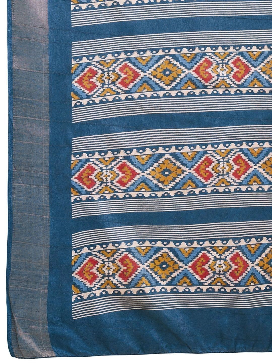 Anouk Ethnic Motifs Zari Silk Blend Designer Patola Saree thumbnail 7
