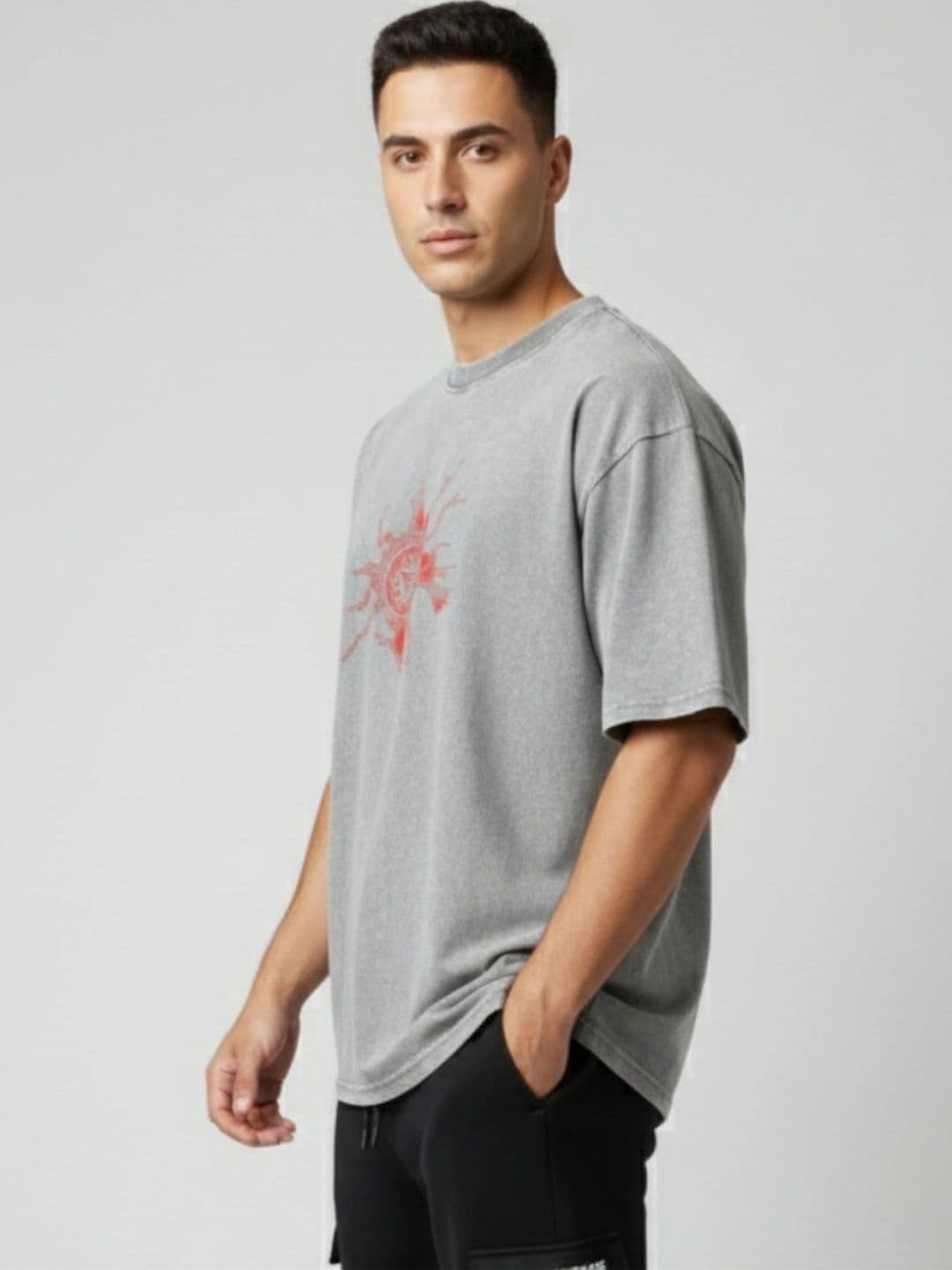 Moda Rapido Men Iron Man Printed T-shirt thumbnail 4