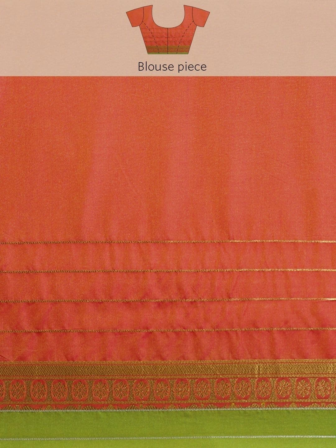 Dhaaga Ghar Women Woven Design Zari Art Silk Banarasi Saree thumbnail 6