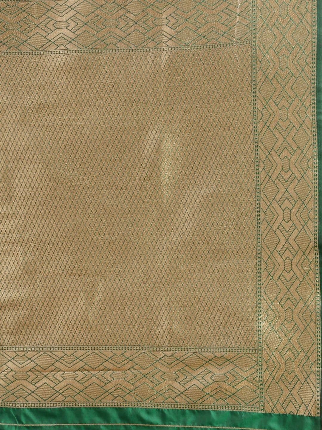 Dhaaga Ghar Woven Design Zari Art Silk Banarasi Saree thumbnail 4
