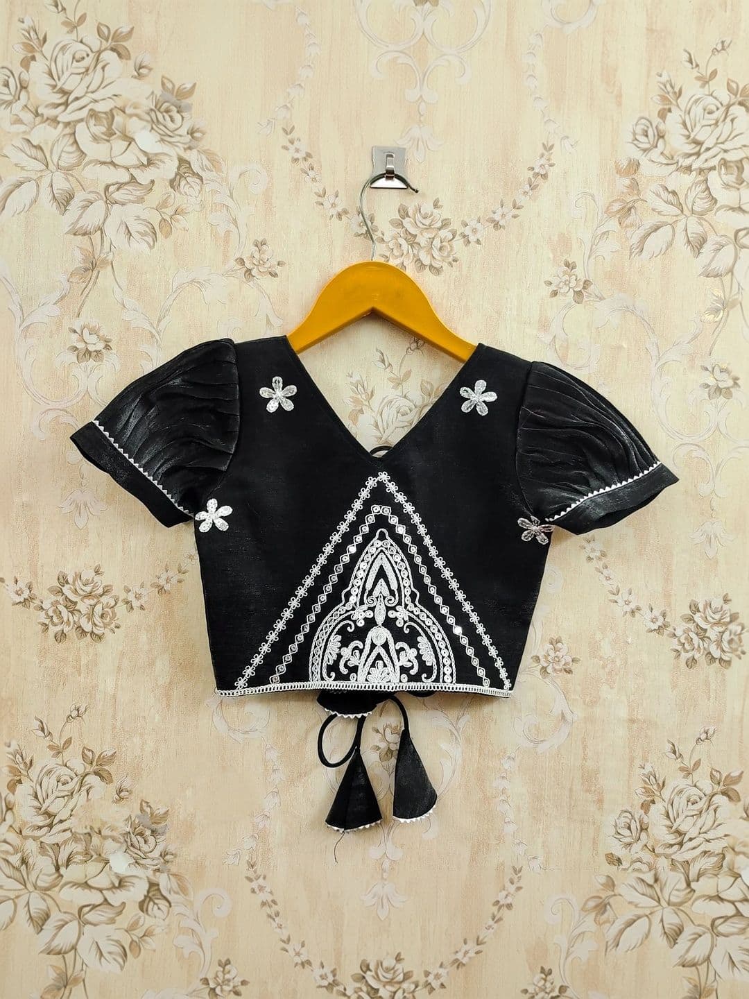 KALINI Girls Embroidered Thread Work Ready to Wear Lehenga thumbnail 4