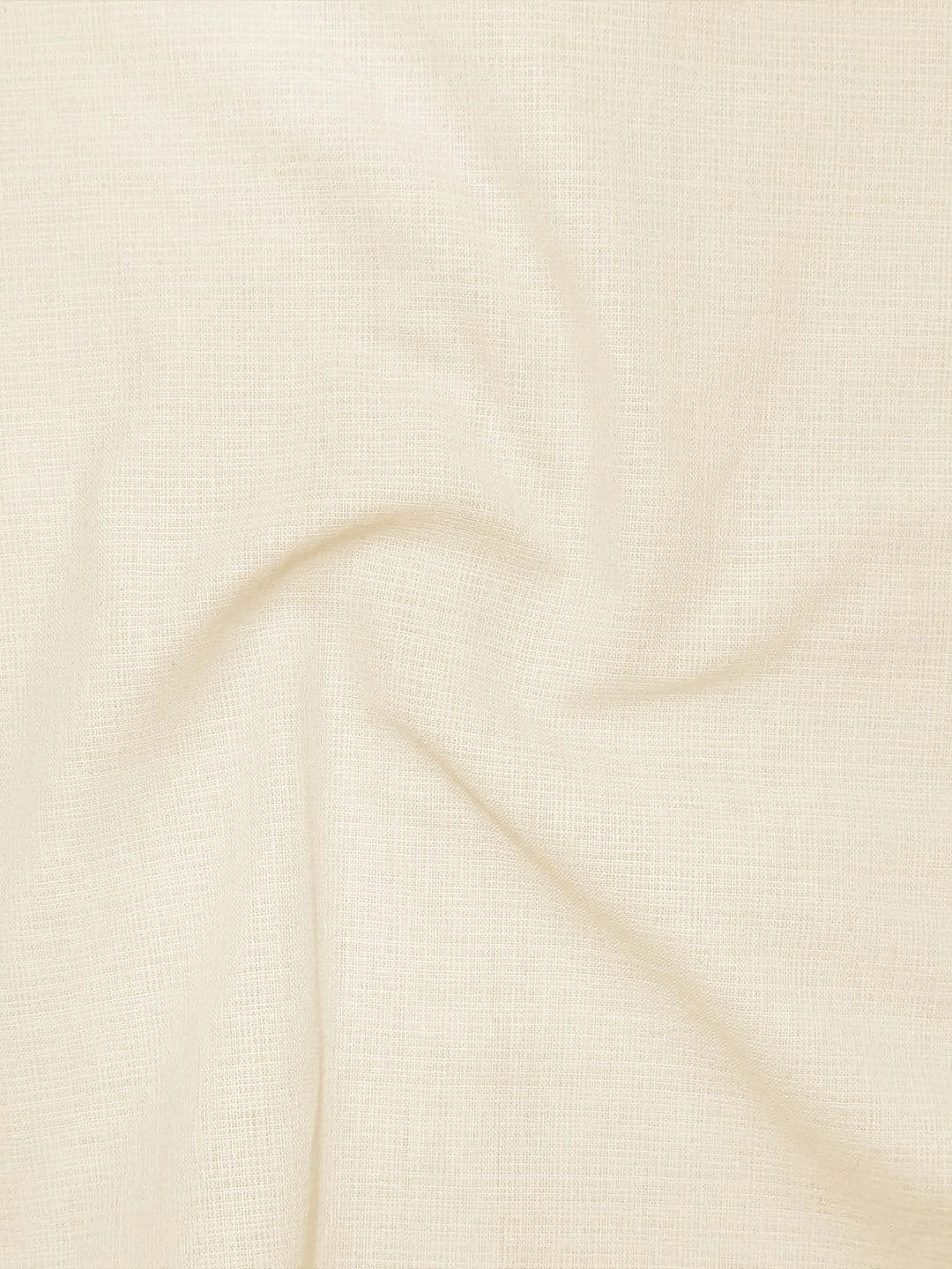 FRANKSHIRT Men's CreamTextured Linen Shirt Full Sleeve Casual Regular Fit Shirt thumbnail 3