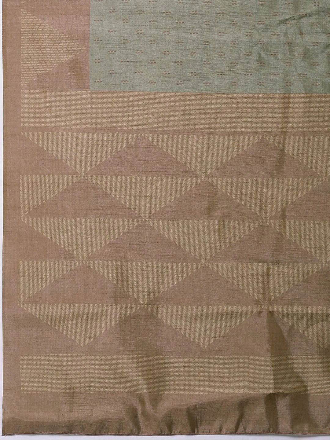Anouk Woven Design Silk Blend Designer Tussar Saree thumbnail 6