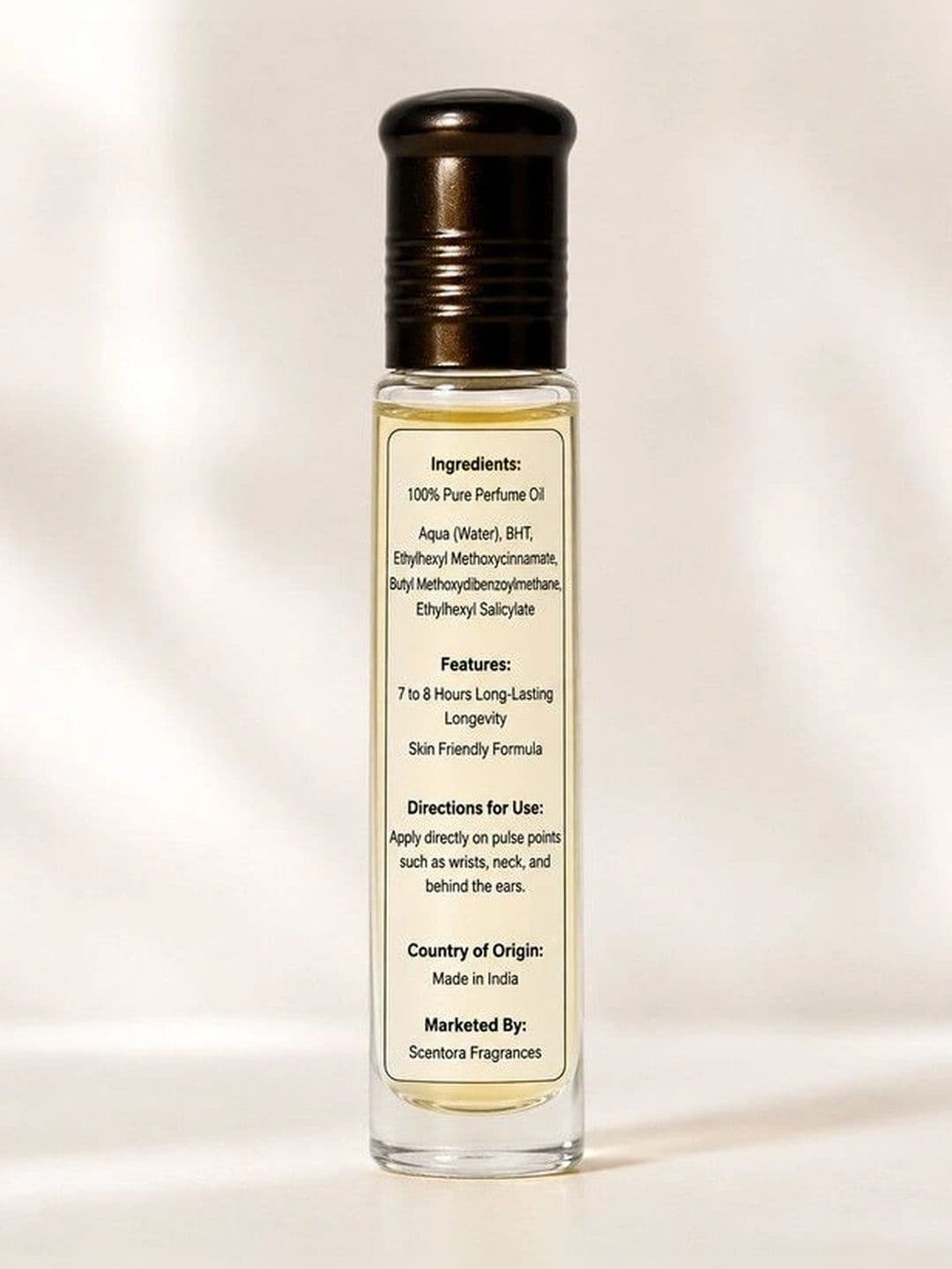 Scentora Fragrances Happy Mood Long Lasting Perfume Roll On - 6 ml thumbnail 3