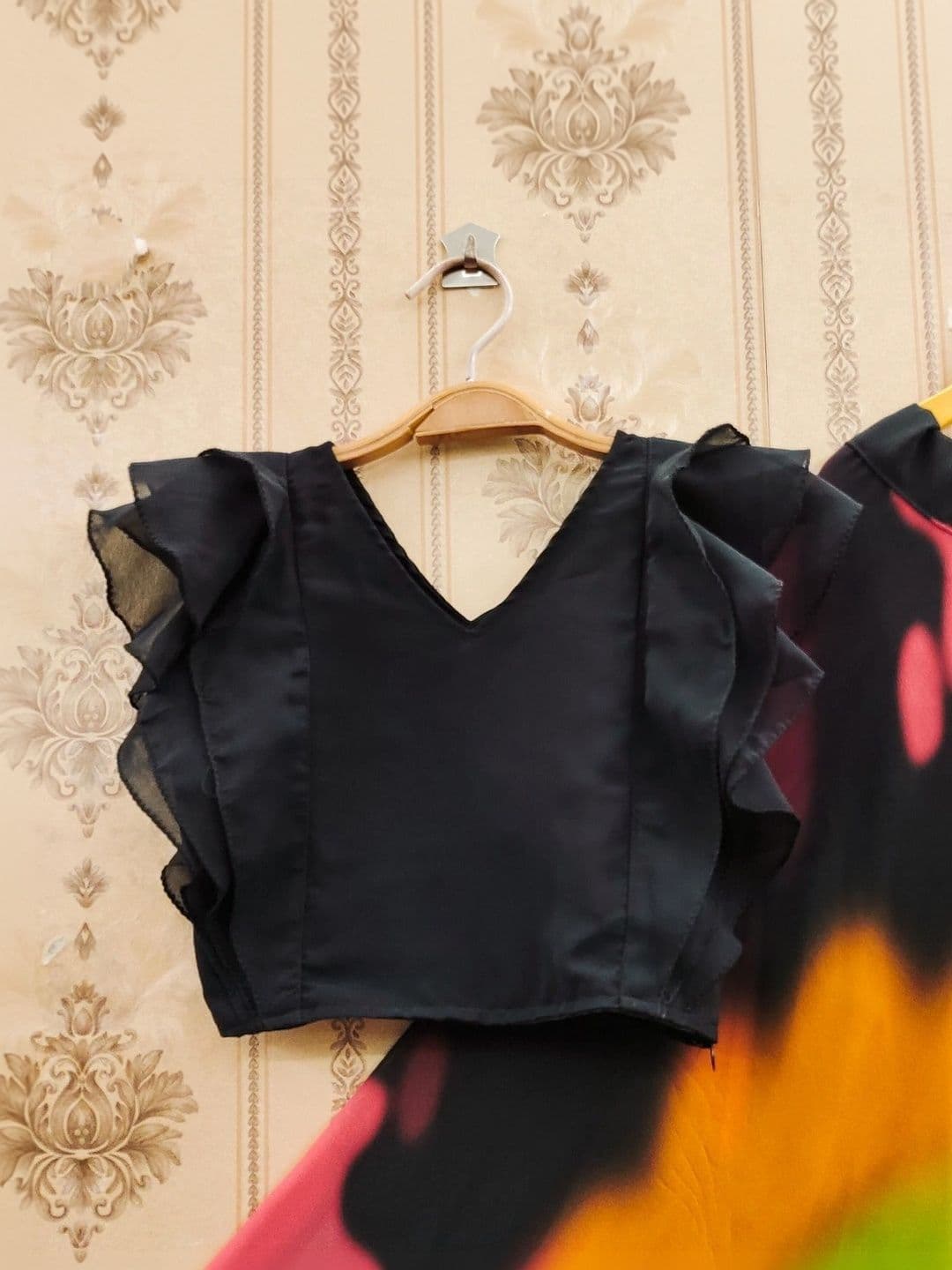 KALINI Girls Tie and Dye Ready to Wear Lehenga & thumbnail 4