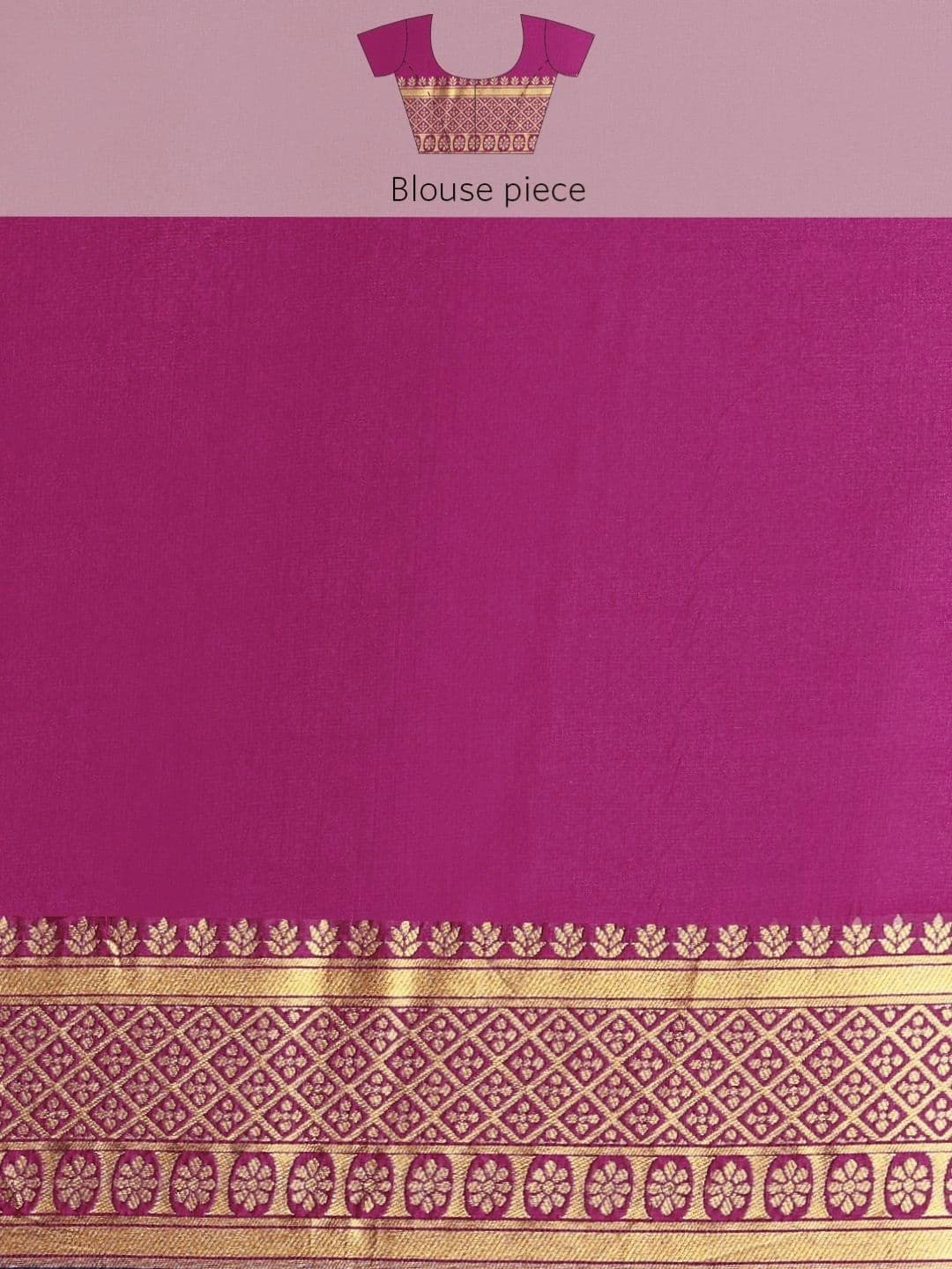 Dhaaga Ghar Woven Design Zari Art Silk Banarasi Saree thumbnail 5