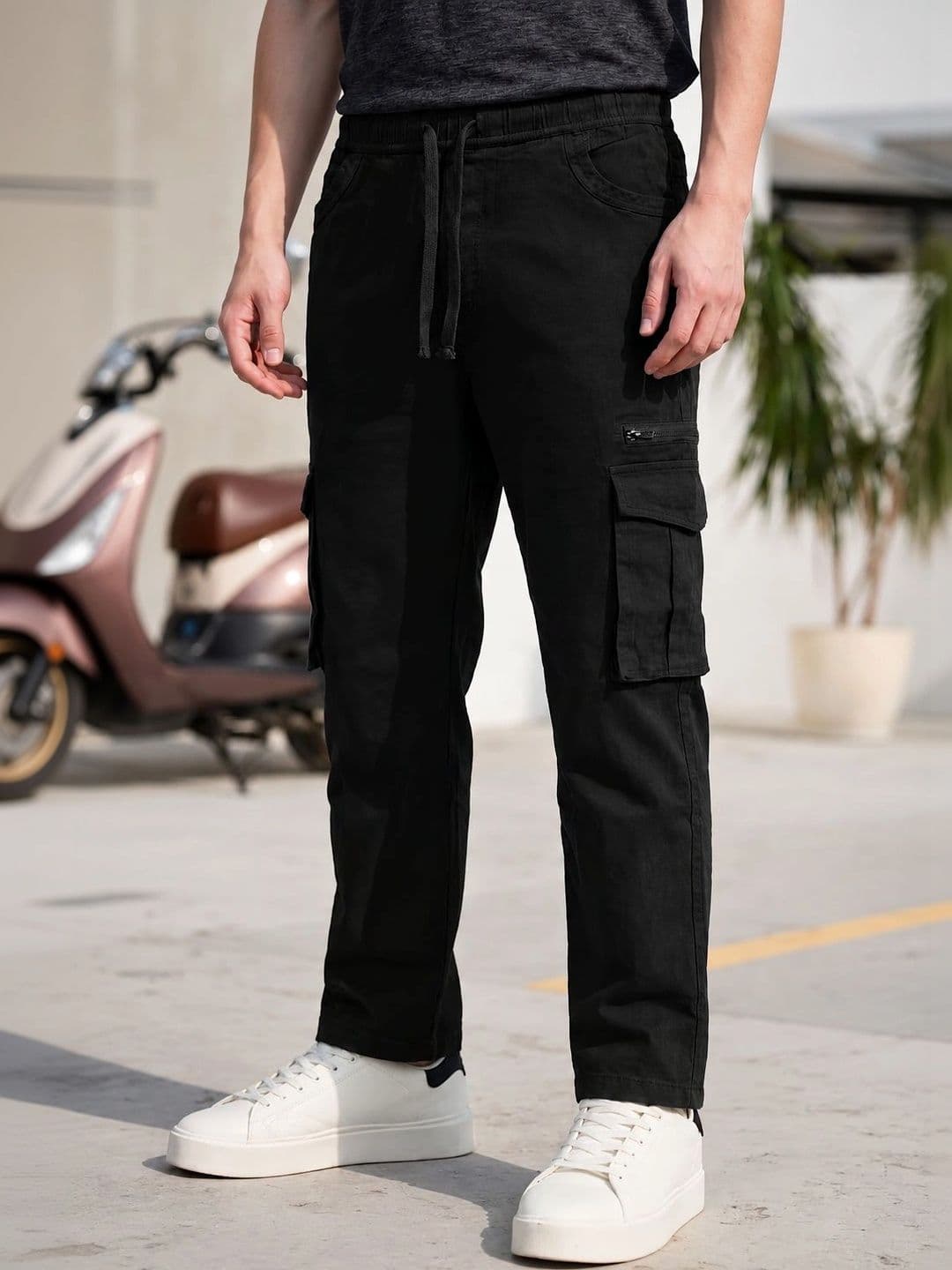 FTX Men Smart Regular Fit Mid-Rise Stretchable Jeans thumbnail 5