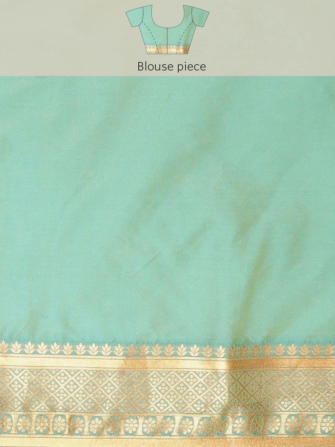 Dhaaga Ghar Zari Art Silk Banarasi Saree thumbnail 2