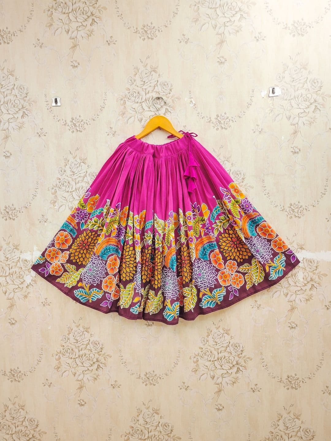 KALINI Girls Printed Ready to Wear Lehenga & Blouse With Dupatta thumbnail 7