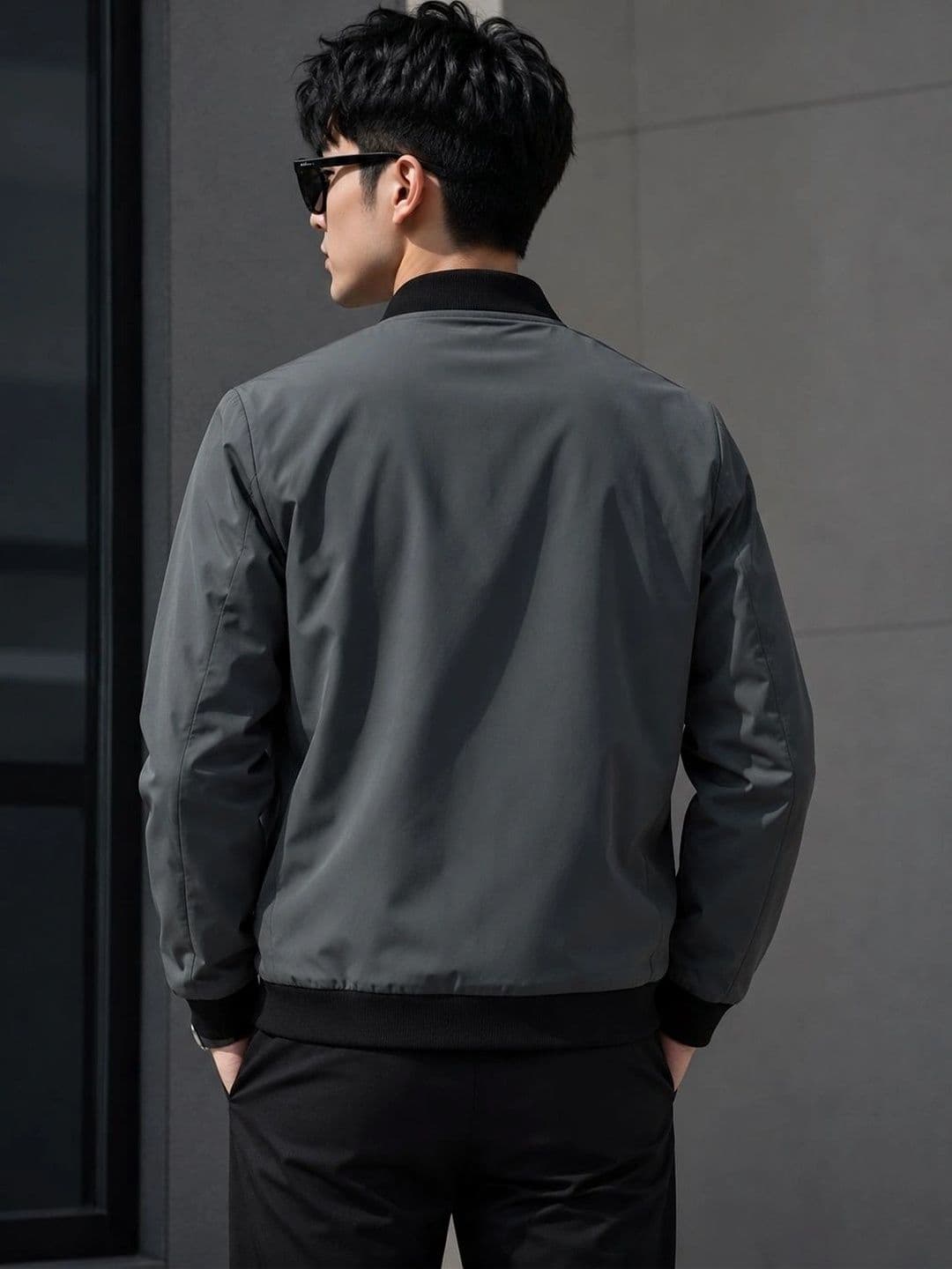 TAZO Men Lightweight Bomber Jacket thumbnail 2
